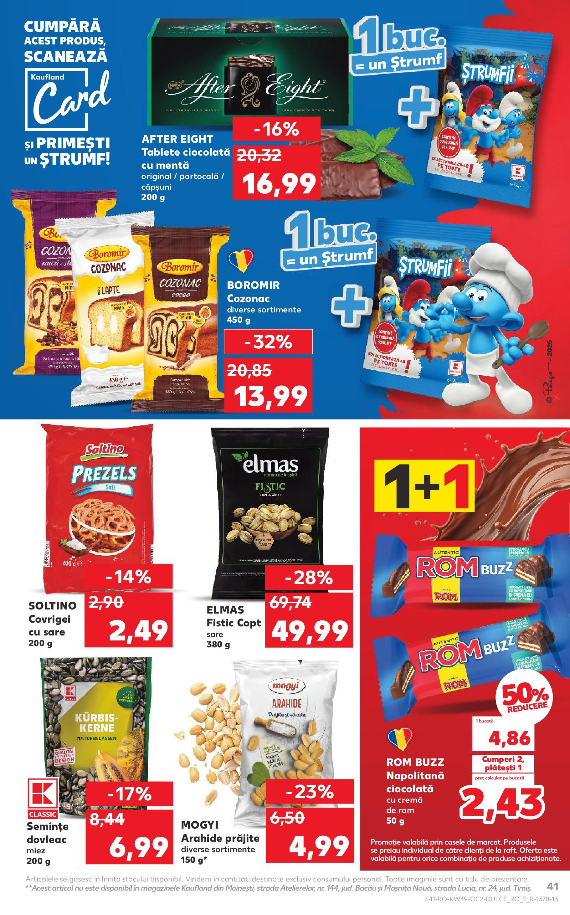 Catalog Kaufland - Codlea 24.09.2025 - Revista si Oferta | Pagină: 41 | Produse: Dovleac, Covrigei, Rom, Căpșuni