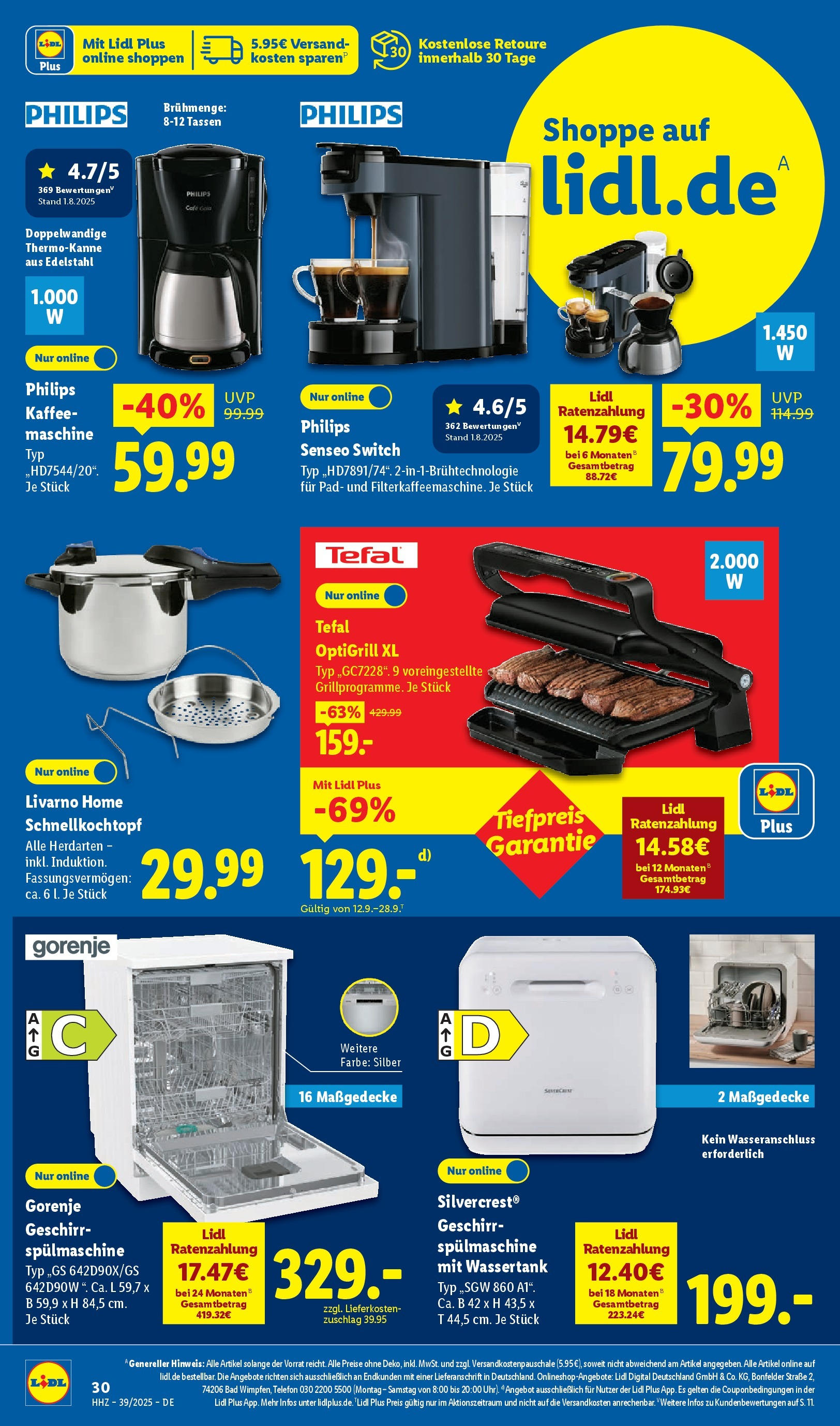 Lidl: Wochenangebote von 21. September bis 27. September 2025 - Prospekt seite 4