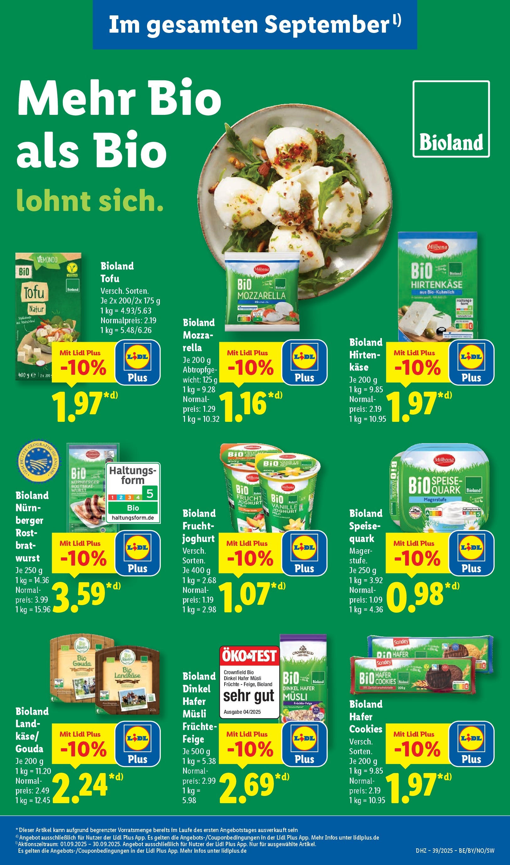 Lidl: Wochenangebote von 21. September bis 27. September 2025 - Prospekt seite 9