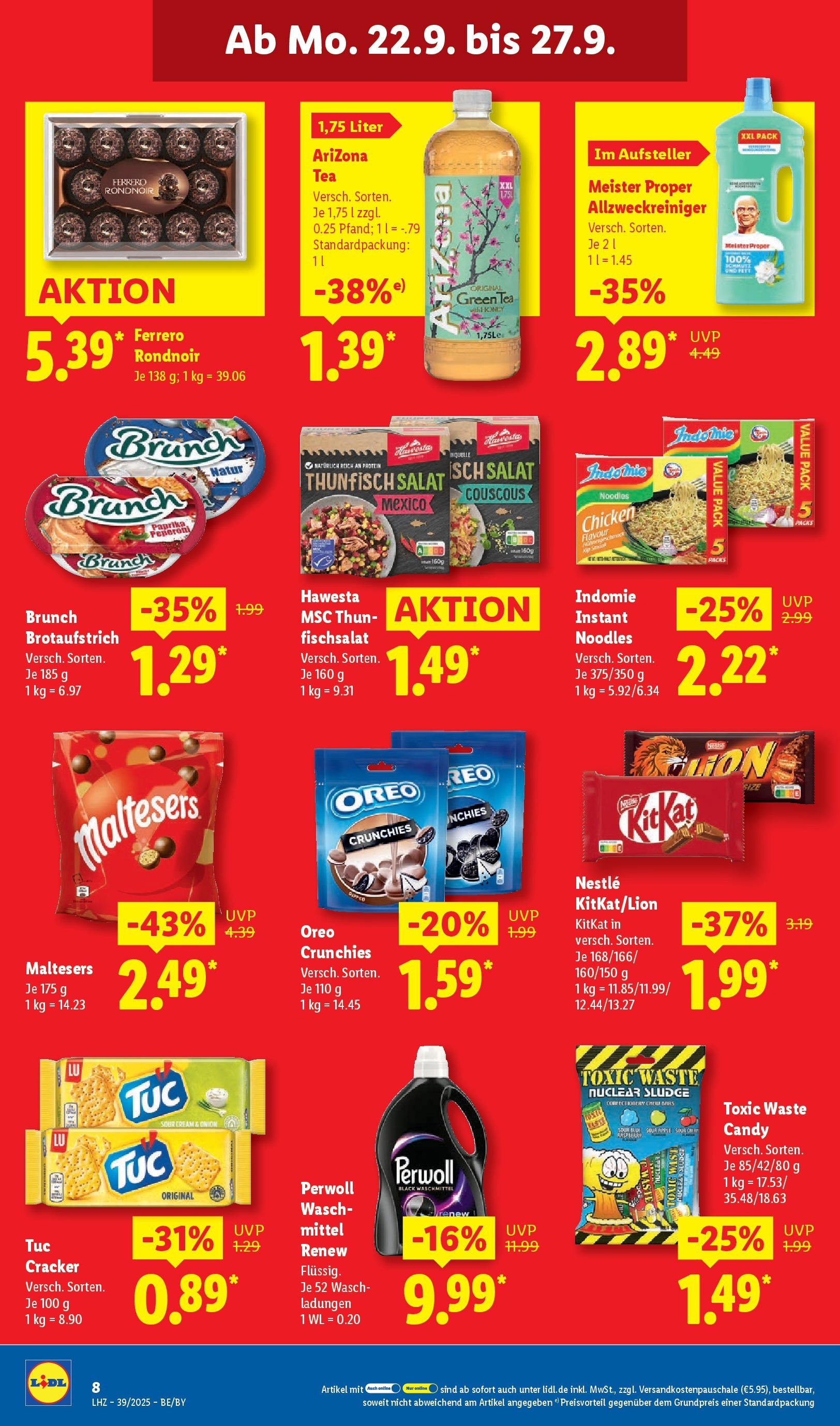 Lidl: Wochenangebote von 21. September bis 27. September 2025 - Prospekt seite 16