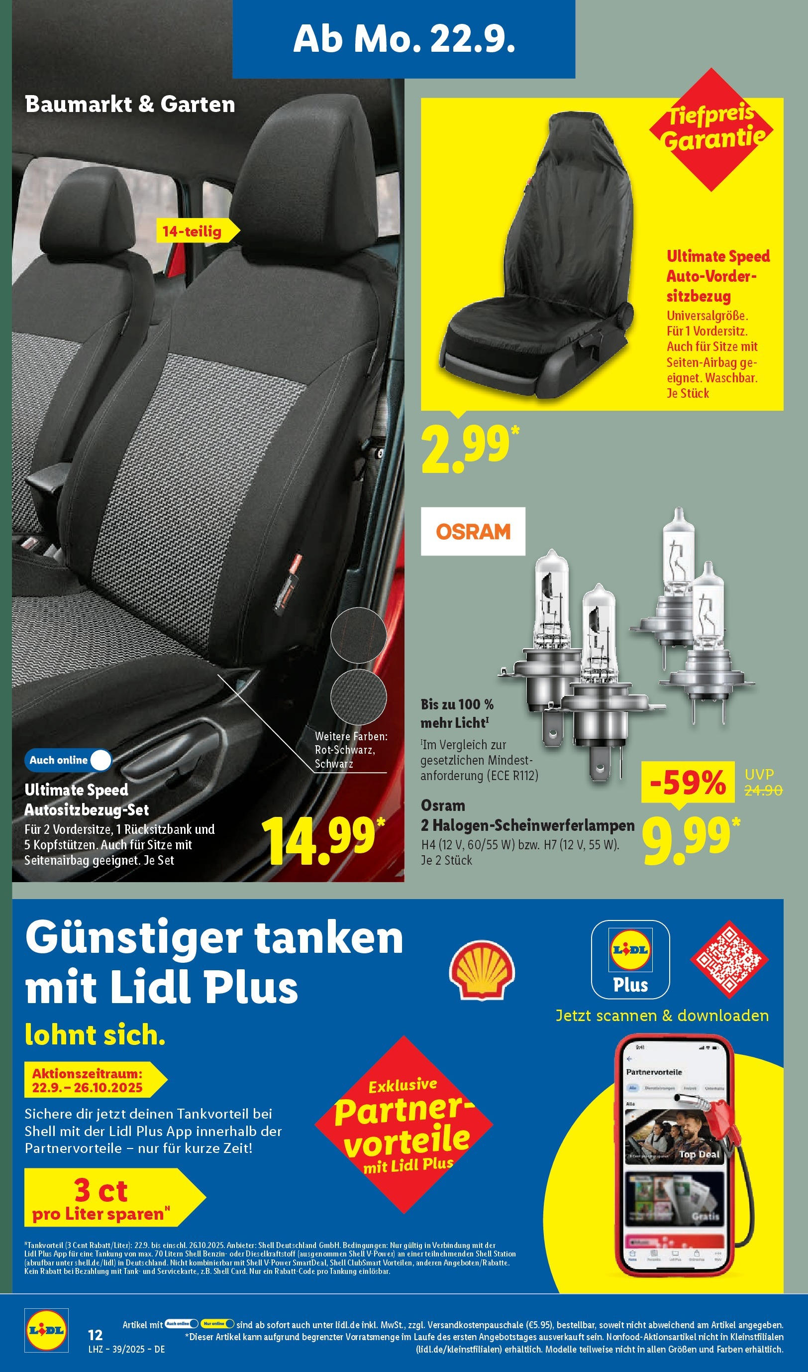 Lidl: Wochenangebote von 21. September bis 27. September 2025 - Prospekt seite 20