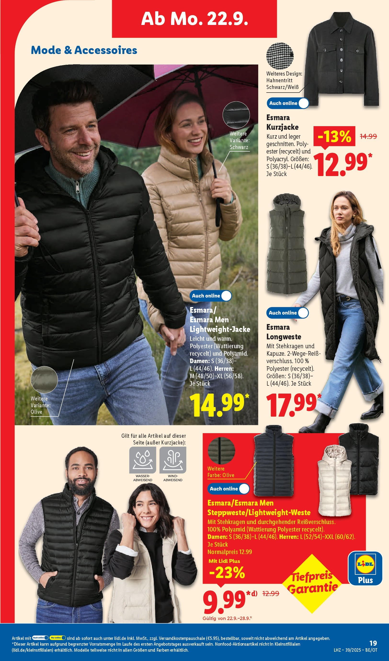 Lidl: Wochenangebote von 21. September bis 27. September 2025 - Prospekt seite 29