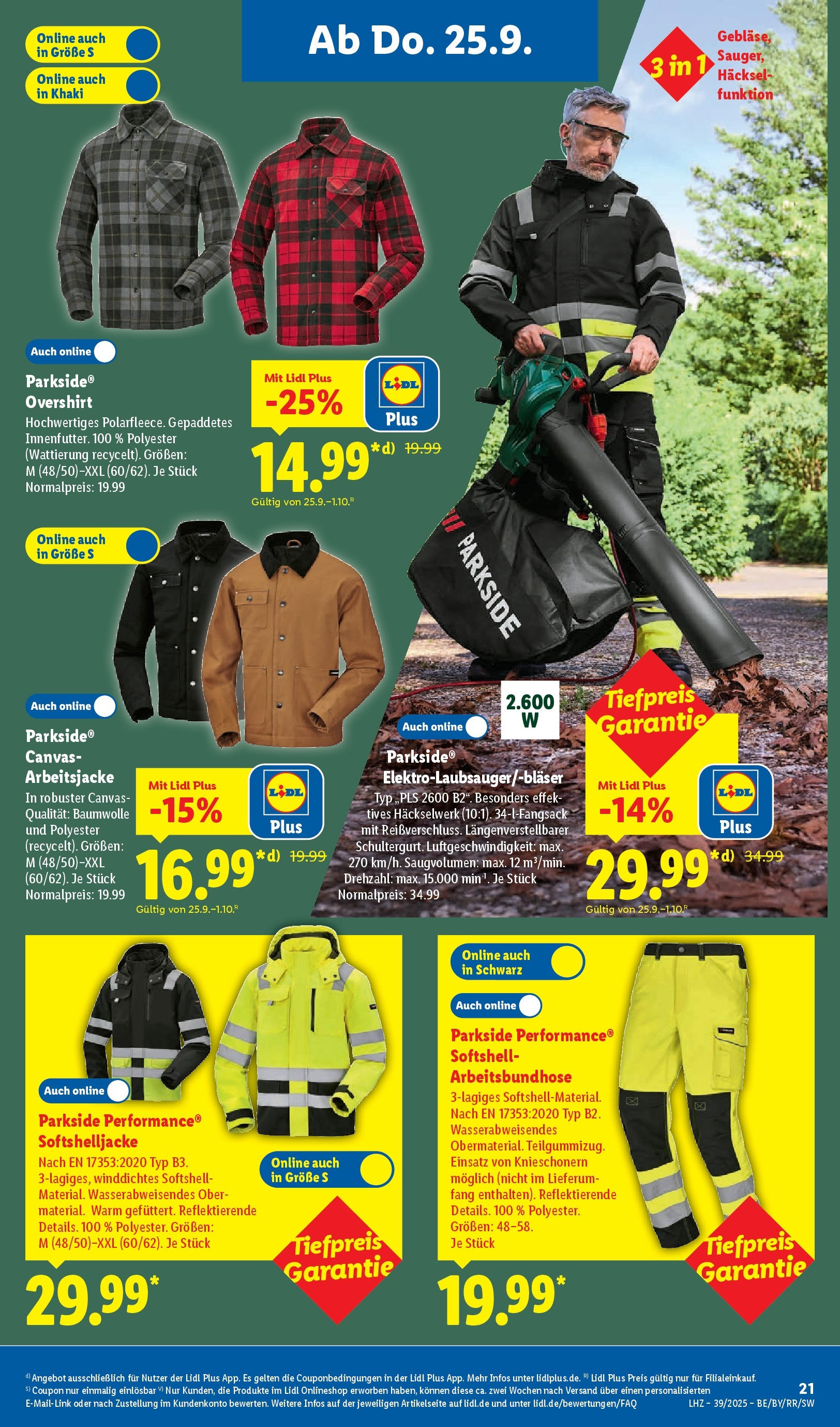 Lidl: Wochenangebote von 21. September bis 27. September 2025 - Prospekt seite 33