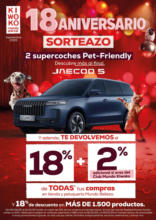 ¡Sorteazo! 18 Aniversario Kiwoko