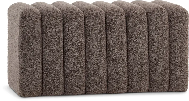 JYSK Пейка BISLEV текстил цвят тъмен пясък