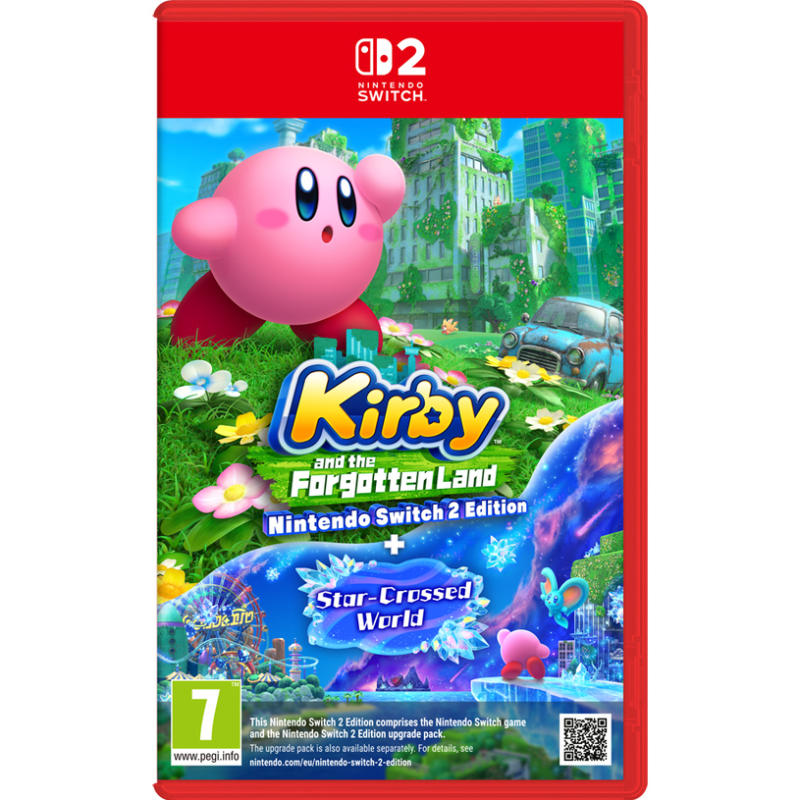 Игра KIRBY FORGOTTEN LAND + STAR-CROSSED WORLD NINTENDO SWITCH 2