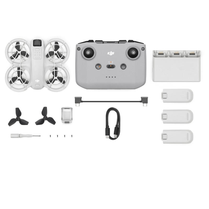 Дрон DJI NEO FLY MORE COMBO ВРЕМЕ НА ПОЛЕТ ДО 18 МИНУТИ, GPS, ОТДАЛЕЧАВАНЕ ДО 2 000 МЕТРA