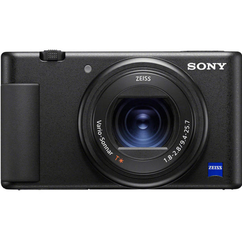 Цифров фотоапарат SONY ALPHA ZV1AB 24-70MM 20.1 MPx, ОПТИЧНО ПРИБЛИЖЕНИЕ 2.7, WI-FI, ЧЕРЕН