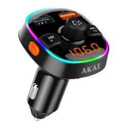 FM трансмитер AKAI FMT-52BT USB, СЛОТ ЗА КАРТА С ПАМЕТ