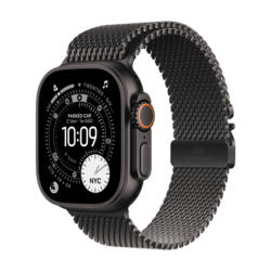 Смарт часовник APPLE WATCH ULTRA 3 CELL BLACK TITANIUM BLACK TIT MIL LOOP/M MF1Q4 49 MM, GPS, WLAN, ПУЛСОМЕР, SPO2