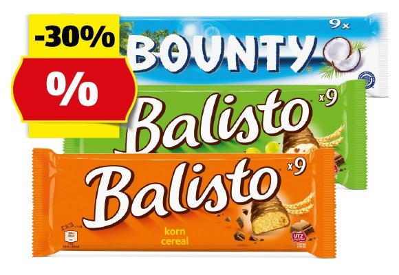 MARS Balisto/Bounty, 256,5 g/166,5 g