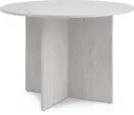 JYSK JYSK Кухненска маса KRONDAL Ø110 цвят травертин