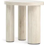 JYSK JYSK Масичка LUNDEBORG 38x50 цвят травертин