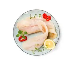 Хек филе от свежата витрина