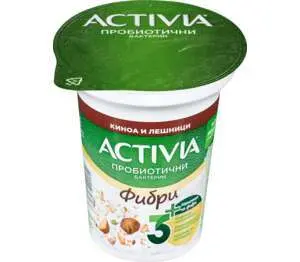 Danone Activia пълнозърнеста различни видове