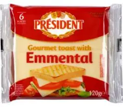 President Топено сирене различни видове