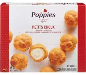 Poppies Еклери с ванилов пълнеж замразени