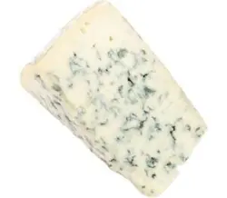 Bergader Синьо сирене от свежата витрина