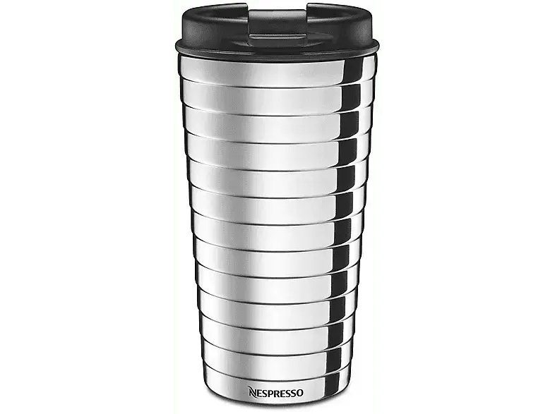 Nespresso Travel Mug Touch, Thermobecher, Isolierbecher, Auslaufsicher, 345 ml