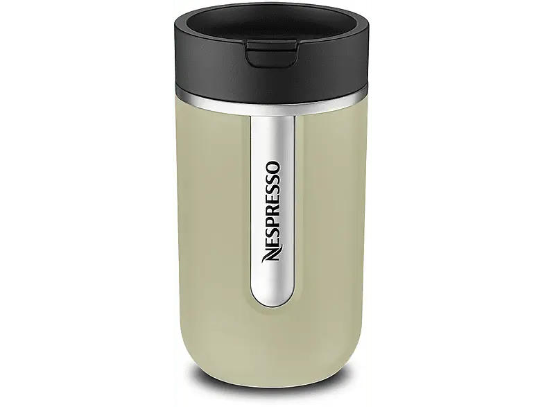 Nespresso Travel Mug Sage Green, Thermobecher, Isolierbecher, Auslaufsicher, 300ml; Travel Mug, Thermobecher
