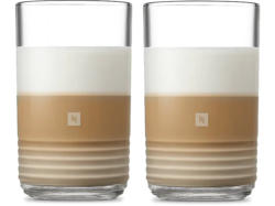 Nespresso Barista Rezeptgläser, groß, 2er Set, Kaffeegläser, Mixologist Bargläser