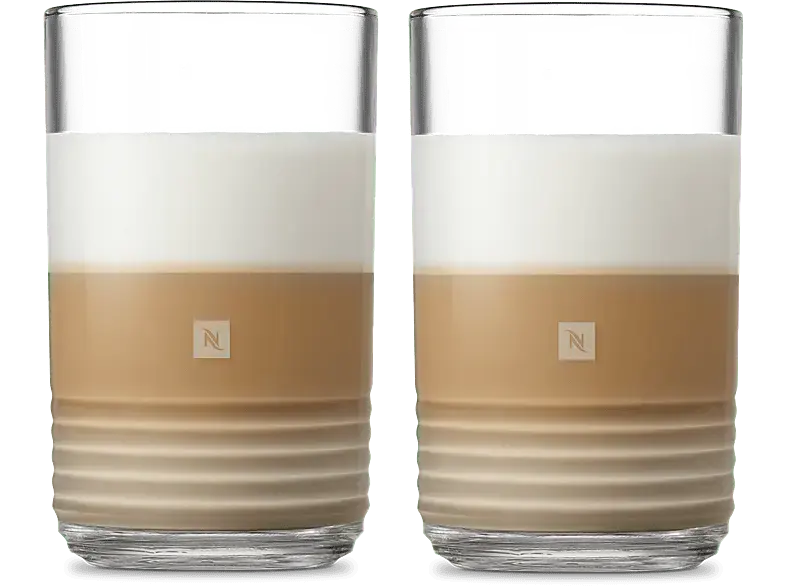 Nespresso Barista Rezeptgläser, groß, 2er Set, Kaffeegläser, Mixologist Bargläser