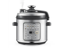 Sage the Fast Slow GO™ Multifunktionskocher Multi-Cooker Brushed Stainless Steel (Rührschüsselkapazität: 6 l, 1100 Watt)