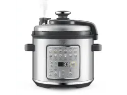 Sage the Fast Slow GO™ Multifunktionskocher Multi-Cooker Brushed Stainless Steel (Rührschüsselkapazität: 6 l, 1100 Watt)