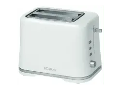 Bomann TA 1577 CB Toaster (Weiß, 870 Watt)