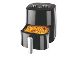 Gourmetmaxx 16446 Heißluftfritteuse, Mechanisch 3,1 l, Schwarz