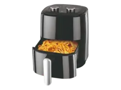 Gourmetmaxx 16446 Heißluftfritteuse, Mechanisch 3,1 l, Schwarz