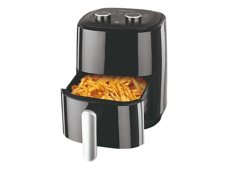 Gourmetmaxx 16446 Heißluftfritteuse, Mechanisch 3,1 l, Schwarz