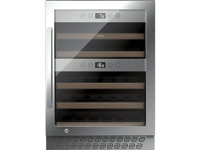 Caso 772 wine Chef pro 40 WIFI Weintemperierer (113 l, 142 kWh, EEK: G, Edelstahl , Anzahl Flaschen: 40)
