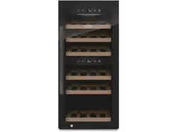 Caso 718 wine exclusive 24 smart Weinkühlschrank (136 kWh, EEK: G, Schwarz, Anzahl Flaschen: 24)