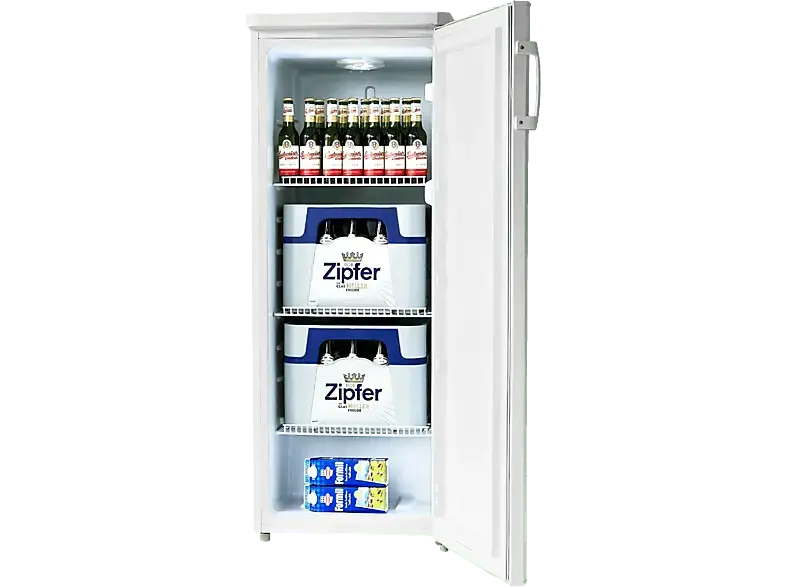 Silva-Homeline G-KS 2296 Getränkekühlschrank (E, 1430 mm hoch, Weiß, 225 l)