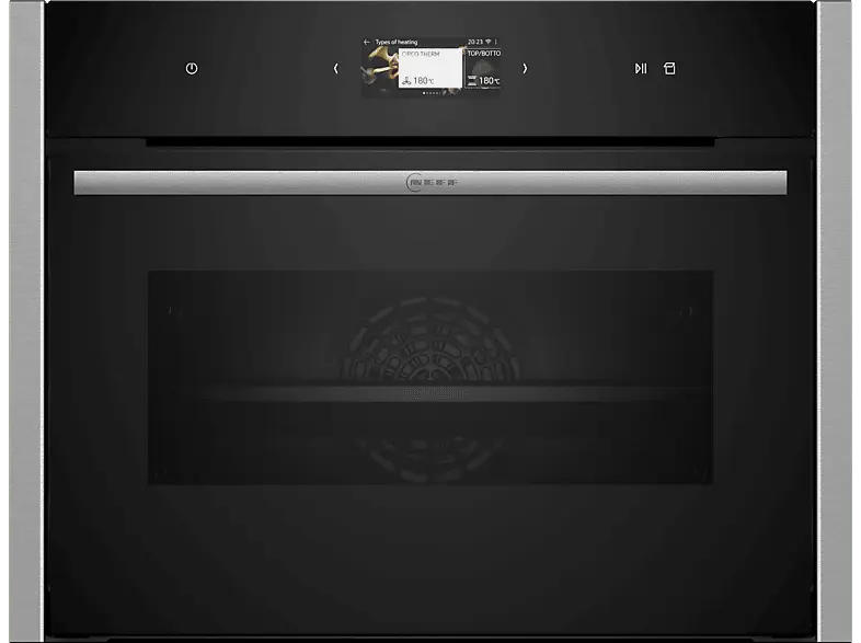Neff C24FS31N0 N90, Kompakt-Dampfbackofen (47 l, Schwarz, 596 mm breit, A+)