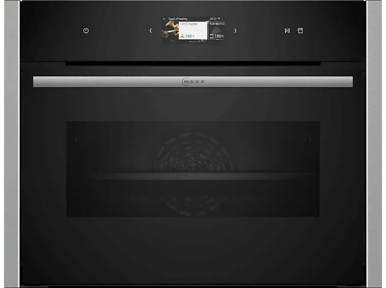 Neff C24FS31N0 N90, Kompakt-Dampfbackofen (47 l, Schwarz, 596 mm breit, A+)