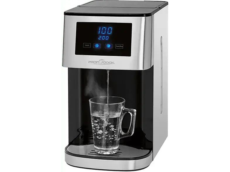 Profi Cook PC-HWS1145 Heißwasserspender (Silber, 4 l, 2600 Watt)