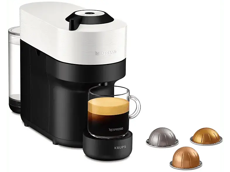 Krups XN9201 Vertuo Pop Nespresso-Maschine Coconut White