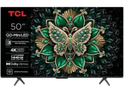 TCL 50C6K (2025) 50 Zoll 4K QD-Mini LED TV mit Google; QLED TV