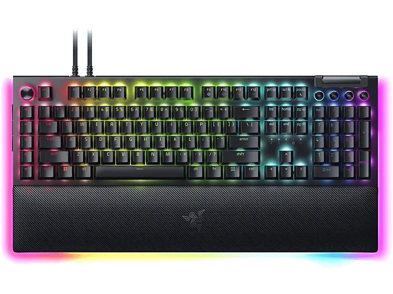 RAZER BlackWidow V4 Pro, RAZER green, USB, DE; Gaming Tastatur