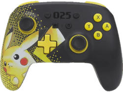 Ak Tronic Wireless Controller Pikachu 025 für Nintendo Switch - offiziell lizenziert; Contoller