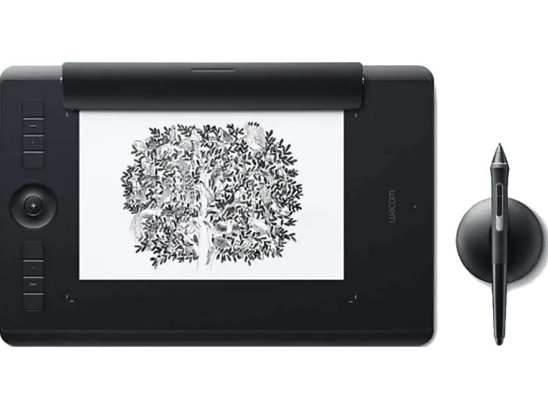 WACOM Grafiktablett Intuos Pro Paper Medium, schwarz