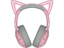 RAZER Kraken Kitty V2 BT Gaming Headset, Over-Ear, Bluetooth, Akku, USB-C, 32 Ohm, 40mm Treiber, Quartz
