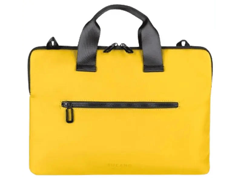 TUCANO BSGOM1314-Y Gommo Notebook Tasche für MacBook Air 15" und bis zu 14" Laptops, Gelb; Notebook Aktentasche