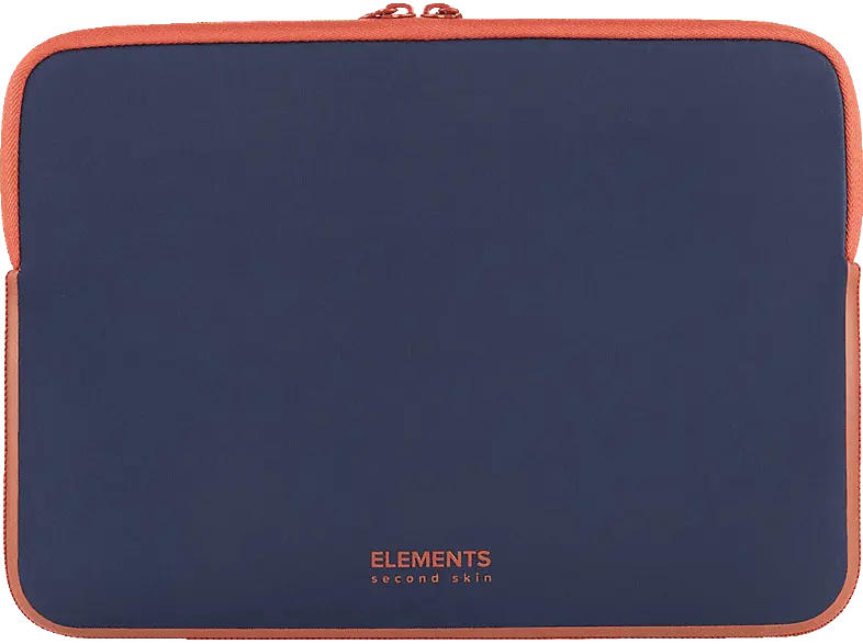 TUCANO BF-E-MB215-B Elements 2 Laptop Sleeve für MacBook Air 15" und 14" Laptops, Blau/Orange; Notebook Sleeve
