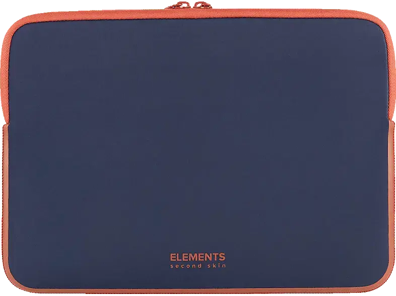 TUCANO BF-E-MB215-B Elements 2 Laptop Sleeve für MacBook Air 15" und 14" Laptops, Blau/Orange; Notebook Sleeve