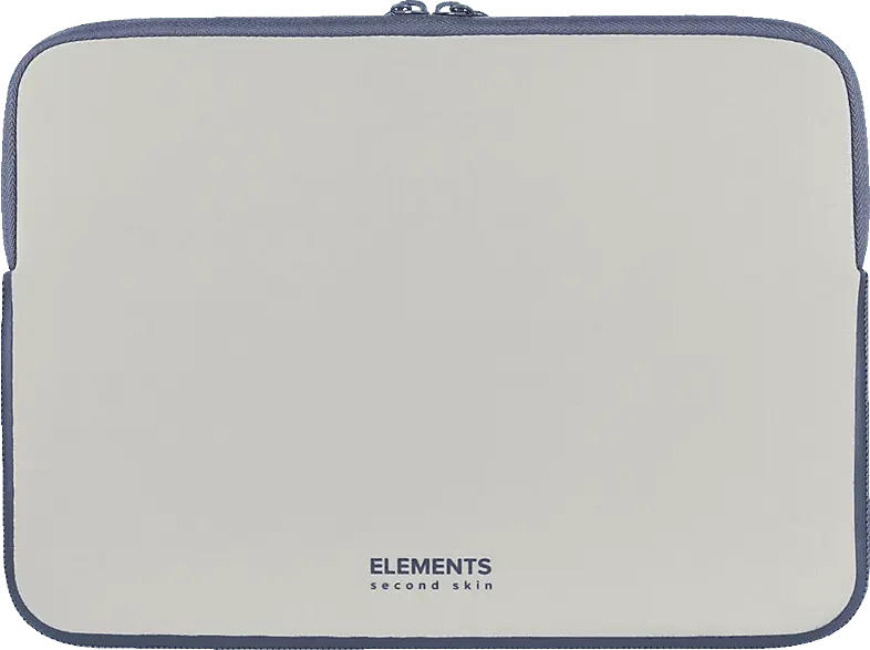 TUCANO BF-E-MB213-G Elements 2 Laptop Sleeve für MacBook Air/Pro 13" und 12" Laptops, Grau/Blau; Notebook Sleeve