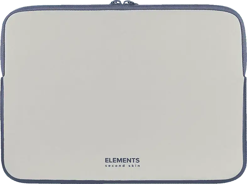 TUCANO BF-E-MB213-G Elements 2 Laptop Sleeve für MacBook Air/Pro 13" und 12" Laptops, Grau/Blau; Notebook Sleeve