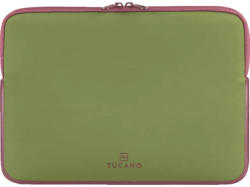 TUCANO BF-E-MB213-V Elements 2 Laptop Sleeve für MacBook Air/Pro 13" und 12" Laptops, Grün/Violett; Notebook Sleeve